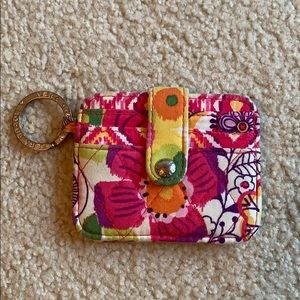 Vera Bradley In a Snap Card Case ID Holder Wallet